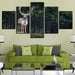 Majestic Deer 5 Piece HD Multi Panel Canvas Wall Art Frame - Original Frame