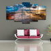 Mornington Peninsula 5 Piece HD Multi Panel Canvas Wall Art Frame - Original Frame