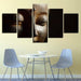 Buddha 5 Piece HD Multi Panel Canvas Wall Art Frame - Original Frame