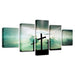 The Light Cross 5 Piece HD Multi Panel Canvas Wall Art Frame - Original Frame