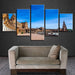 Rome 5 Piece HD Multi Panel Canvas Wall Art Frame - Original Frame