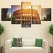 Rome Wall 5 Piece HD Multi Panel Canvas Wall Art Frame - Original Frame