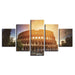 Rome Wall 5 Piece HD Multi Panel Canvas Wall Art Frame - Original Frame