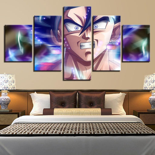 Dragon Ball Decorative Anime 5 Piece HD Multi Panel Canvas Wall Art Frame - Original Frame