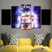 Dragon Ball Goku 5 Piece HD Multi Panel Canvas Wall Art Frame - Original Frame