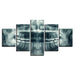 X-Ray 5 Piece HD Multi Panel Canvas Wall Art Frame - Original Frame