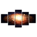 Luminous Space 5 Piece HD Multi Panel Canvas Wall Art Frame - Original Frame