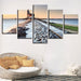 Paard Van Marken Lighthouse 5 Piece HD Multi Panel Canvas Wall Art Frame - Original Frame