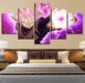 Anime Dragon Ball 5 Piece HD Multi Panel Canvas Wall Art Frame - Original Frame