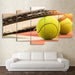 Tennis 5 Piece HD Multi Panel Canvas Wall Art Frame - Original Frame