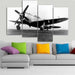 Ancient Flight 4 Piece HD Multi Panel Canvas Wall Art Frame - Original Frame